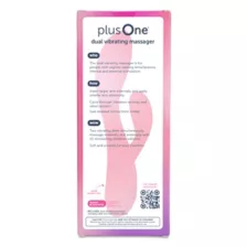 plusOne Dual Vibrating Massager at Spencer's