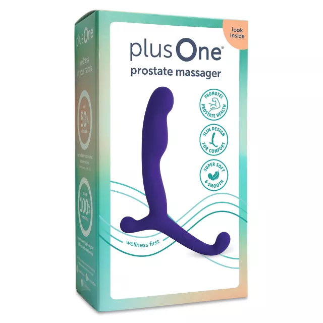 plusOne Prostate Massager at Spencer's