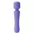plusOne Vibrating Wand Purple at Spencer's