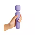 plusOne Vibrating Wand Purple at Spencer's