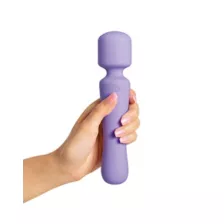 plusOne Vibrating Wand Purple at Spencer's