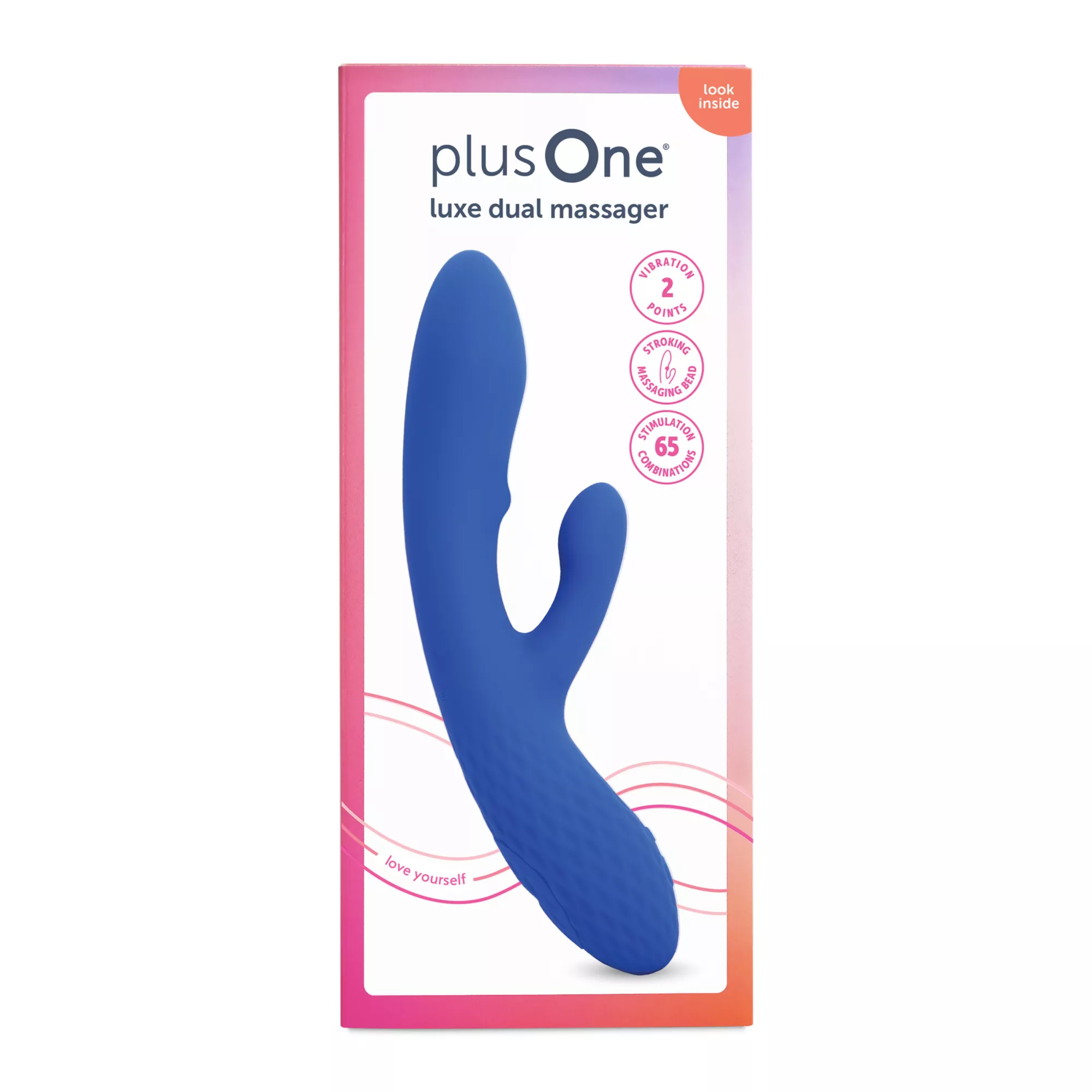 plusOne Luxe Dual Massager at Spencer's