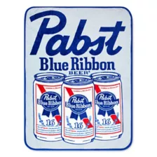 Pabst Blue Ribbon Can Throw Blanket at Spencer's