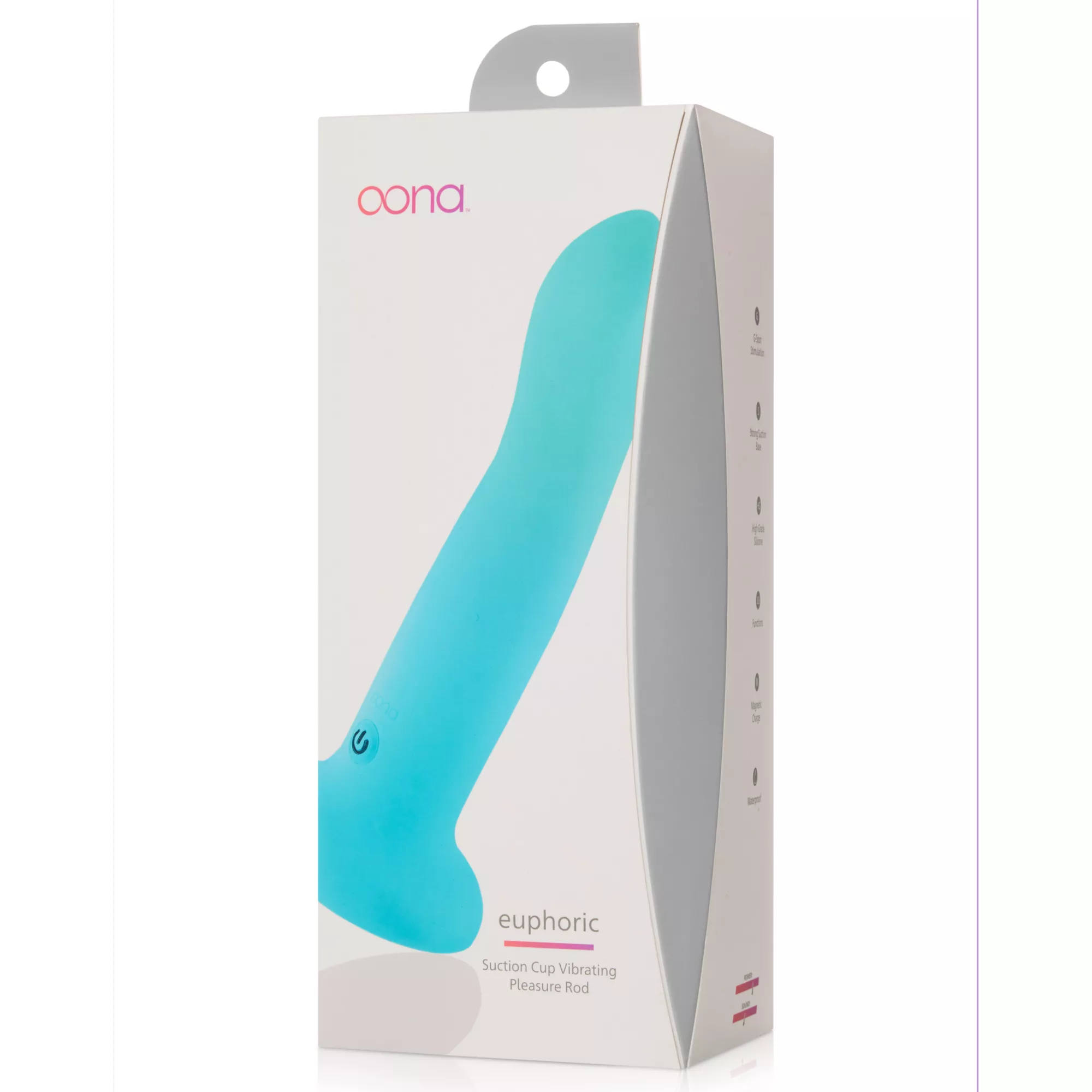 Oona Euphoric Suction Cup Vibrating Pleasure Rod at Spencer's