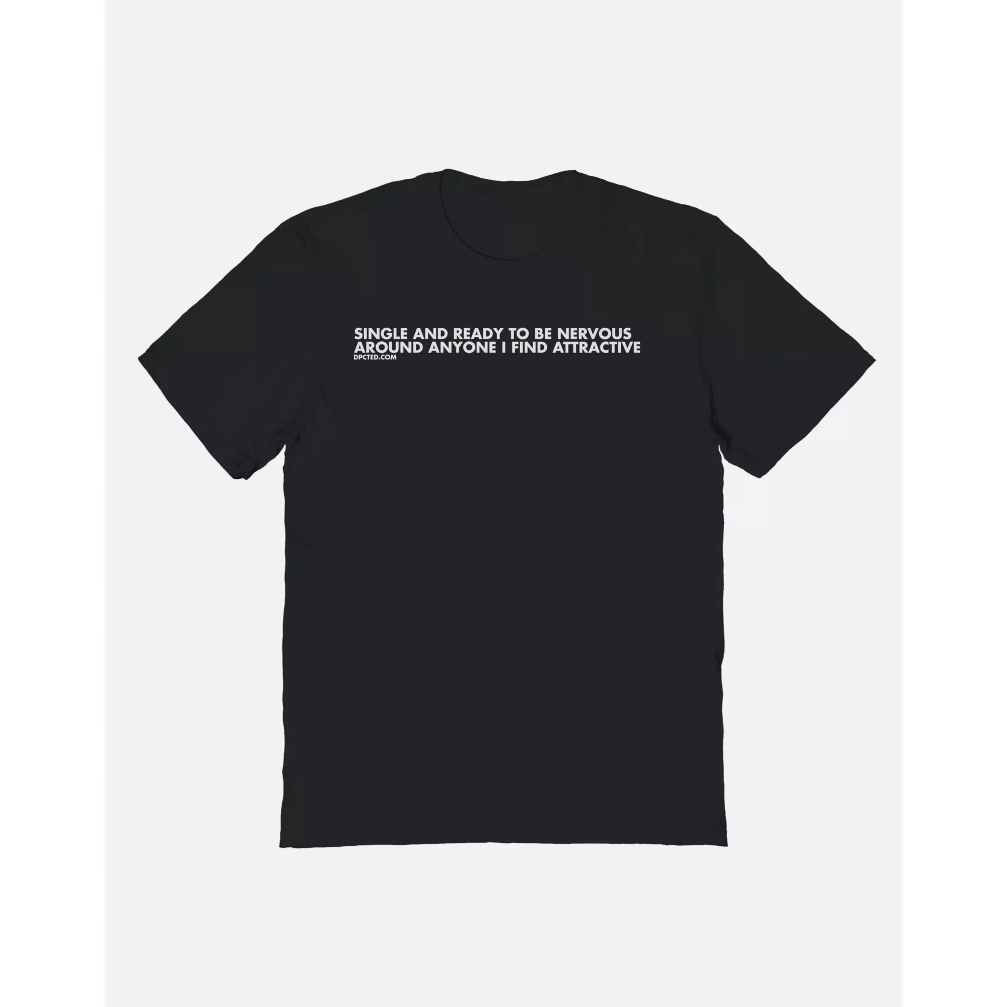 Single And Ready To Be Nervous T Shirt at Spencer's