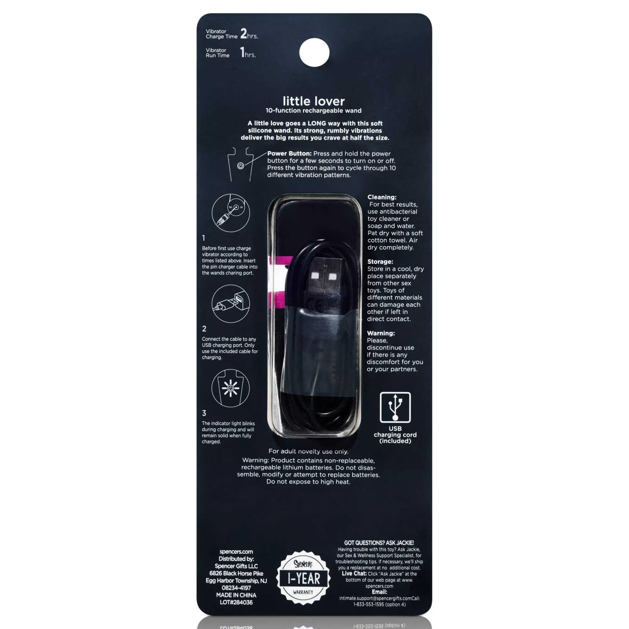 Little Lover Wand Massager - Hott Love Extreme at Spencer's