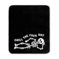 Chill Skeleton Reversible Fleece Blanket at Spencer's