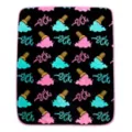 Melted Ice Cream Reversible Fleece Blanket at Spencer's