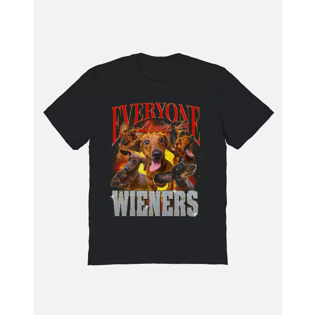 Everyone Loves Wieners T Shirt at Spencer's