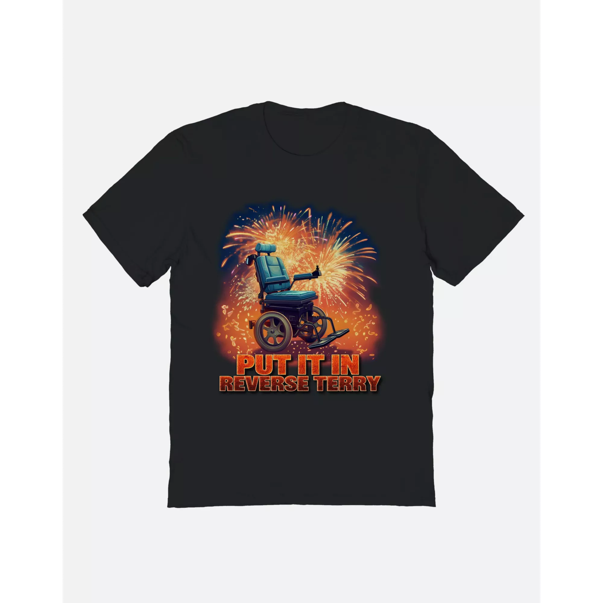 Put It in Reverse Terry T Shirt - Shitheadsteve at Spencer's