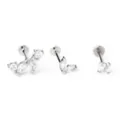 Multi-Pack CZ Marquis Cut Cartilage Earrings 3 Pack - 18 Gauge at Spencer's