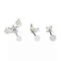 Multi-Pack CZ Marquis Cut Cartilage Earrings 3 Pack - 18 Gauge at Spencer's