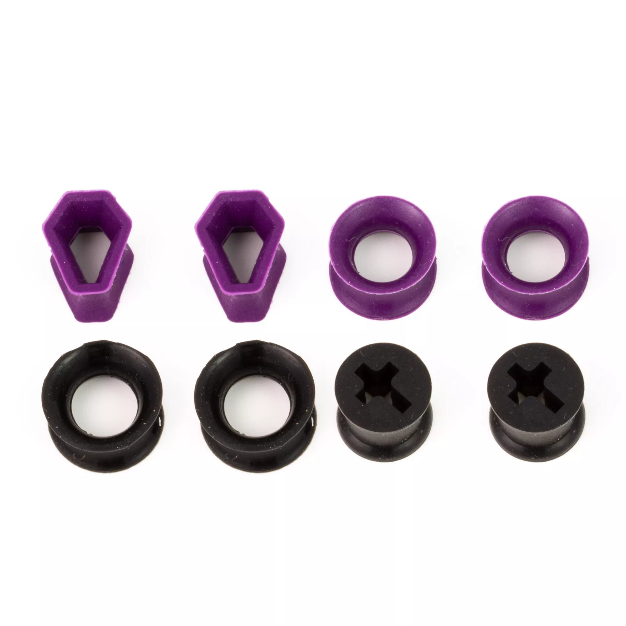Multi-Pack Silicone Coffin and Round Tunnels - 4 Pair at Spencer's