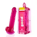 Watermelon Sugar Suction Cup Dildo with Balls 5.7 Inch - good D at Spencer's