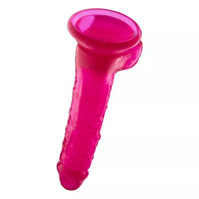 Watermelon Sugar Suction Cup Dildo with Balls 5.7 Inch - good D at Spencer's