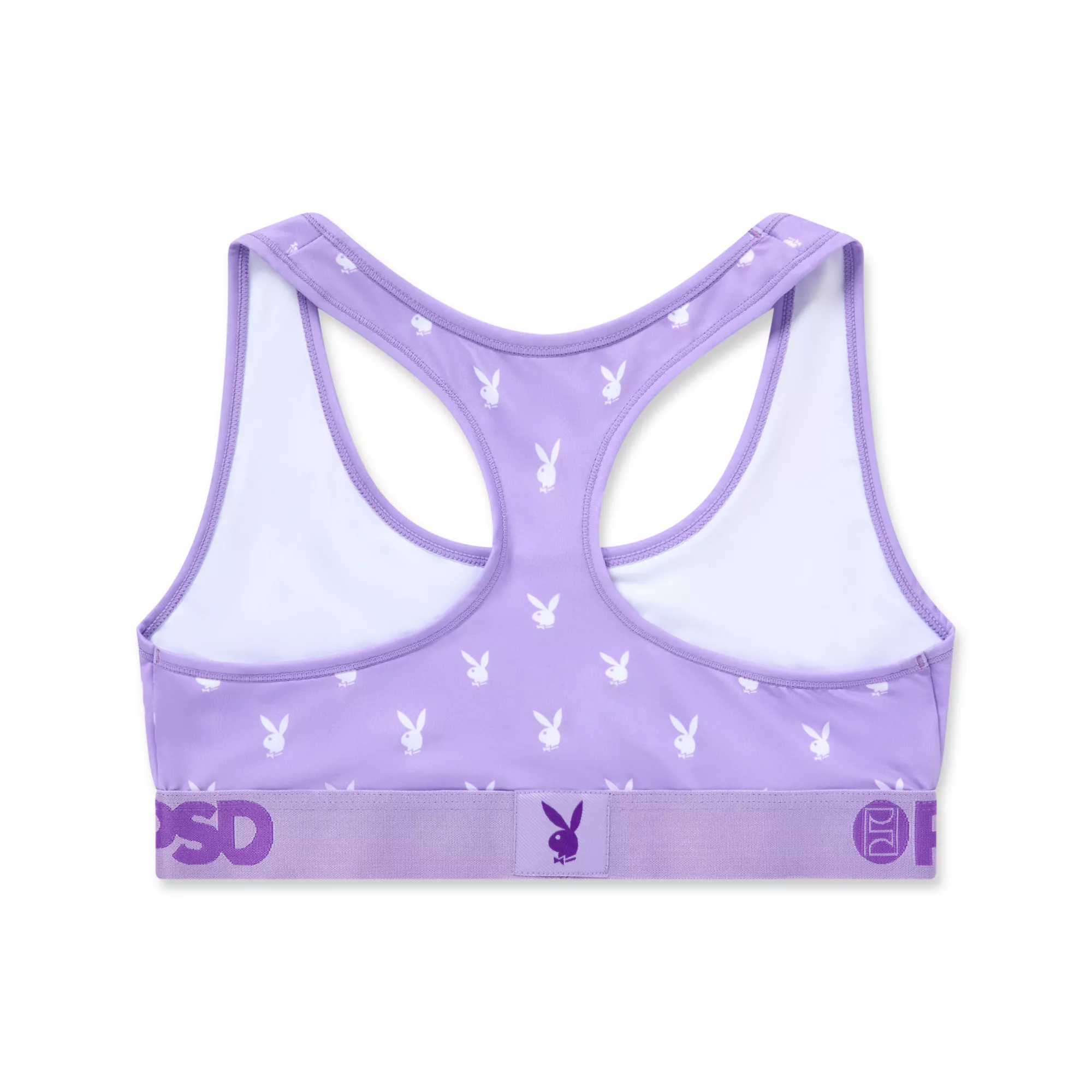 PSD Playboy Bunny Purple Sports Bra at Spencer's