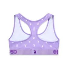 PSD Playboy Bunny Purple Sports Bra at Spencer's