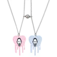 Ghost Face Bestfriend Necklaces Set at Spencer's