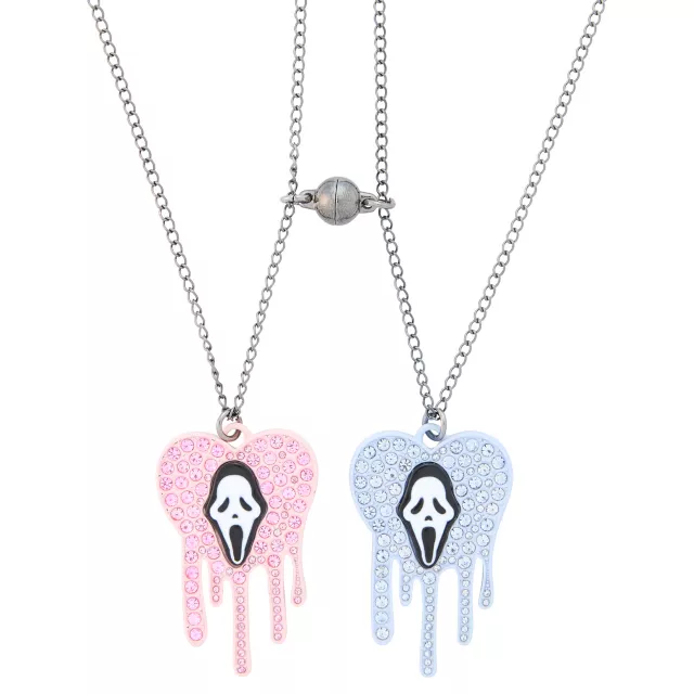 Ghost Face Bestfriend Necklaces Set at Spencer's