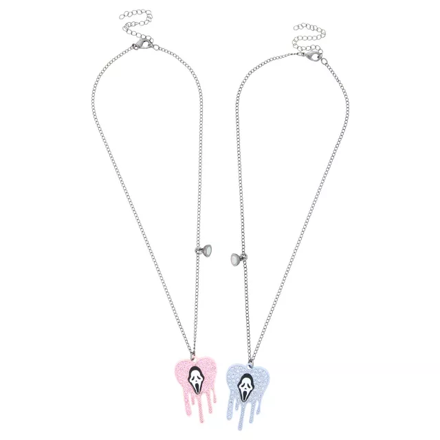 Ghost Face Bestfriend Necklaces Set at Spencer's