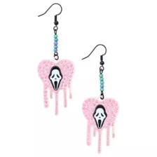 Ghost Face Pastel Dangle Earrings at Spencer's