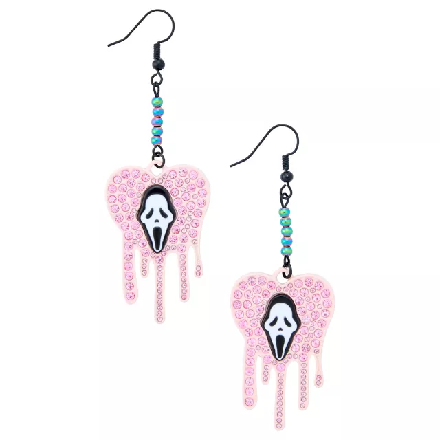 Ghost Face Pastel Dangle Earrings at Spencer's