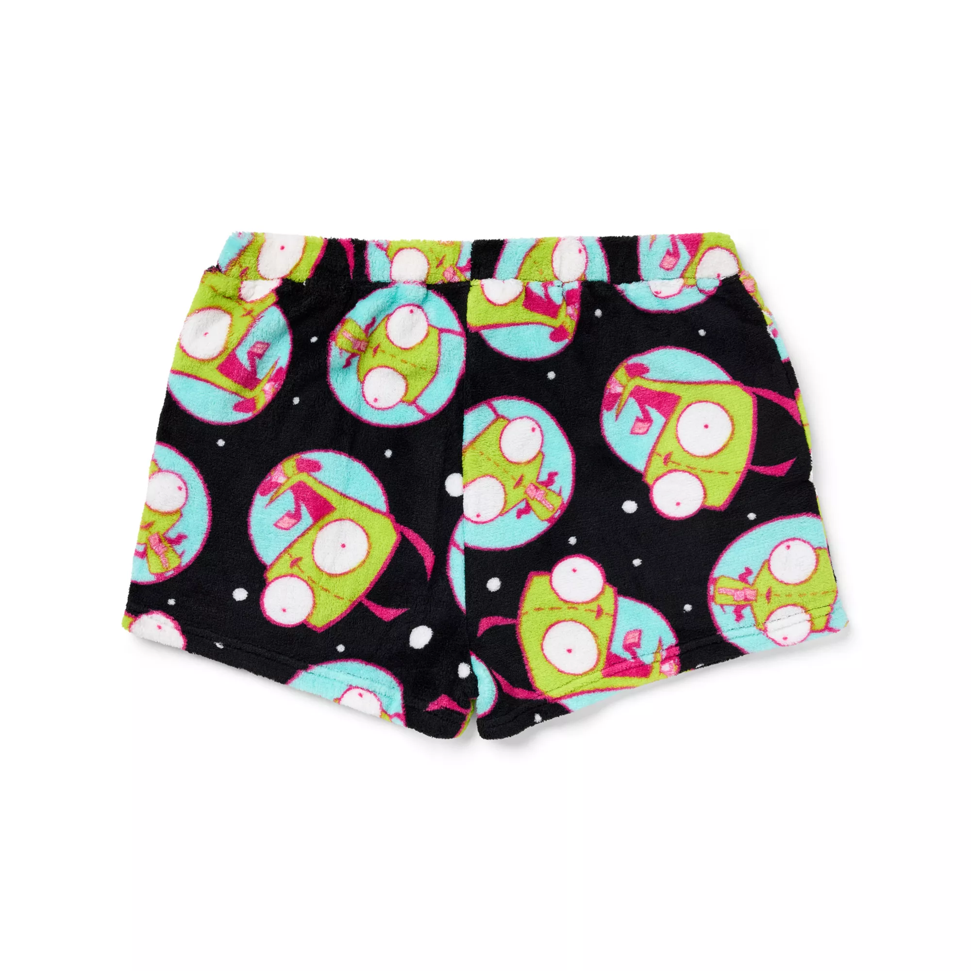 GIR Space Plush Lounge Shorts - Invader Zim at Spencer's