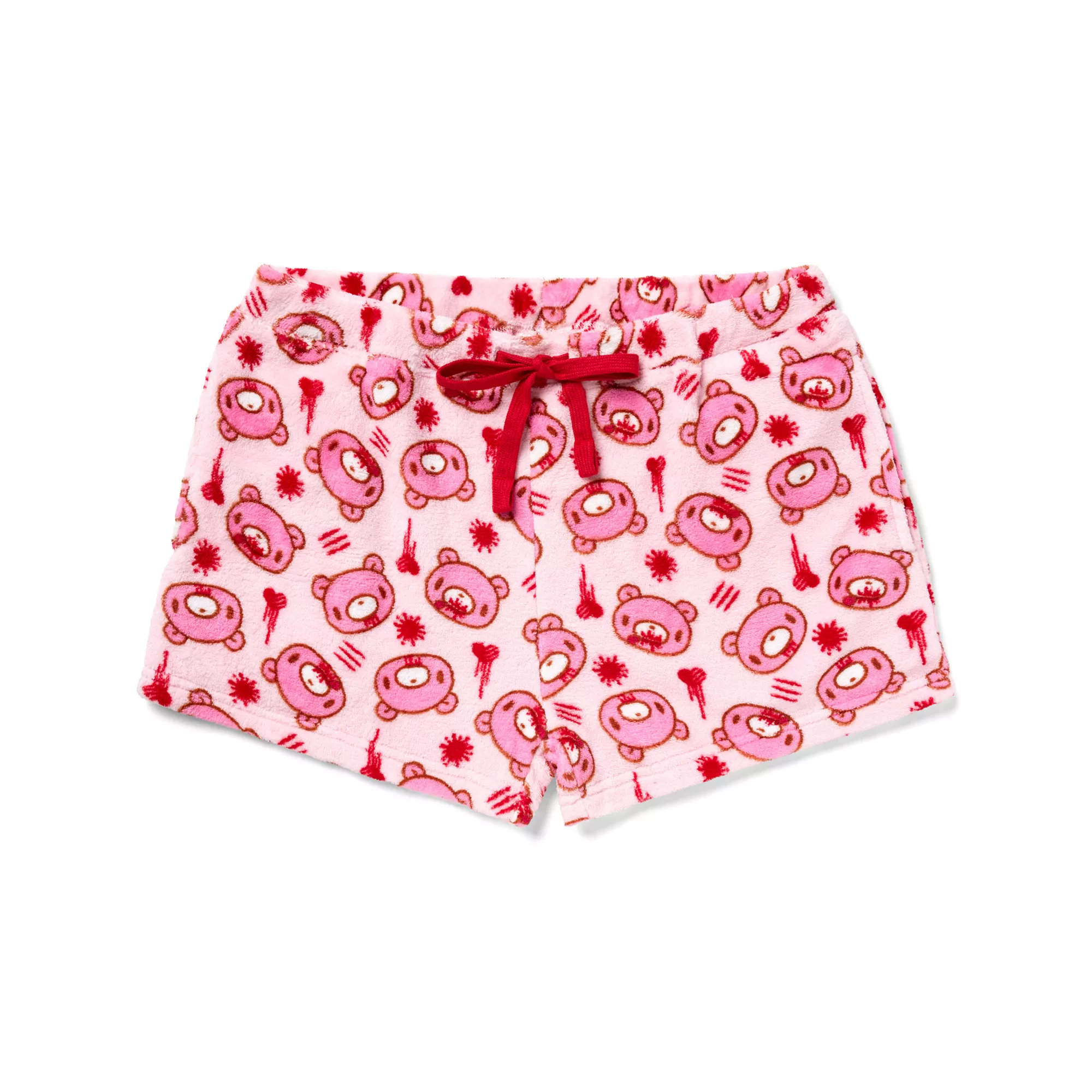 Pink Gloomy Bear Plush Lounge Shorts at Spencer's
