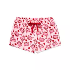 Pink Gloomy Bear Plush Lounge Shorts at Spencer's
