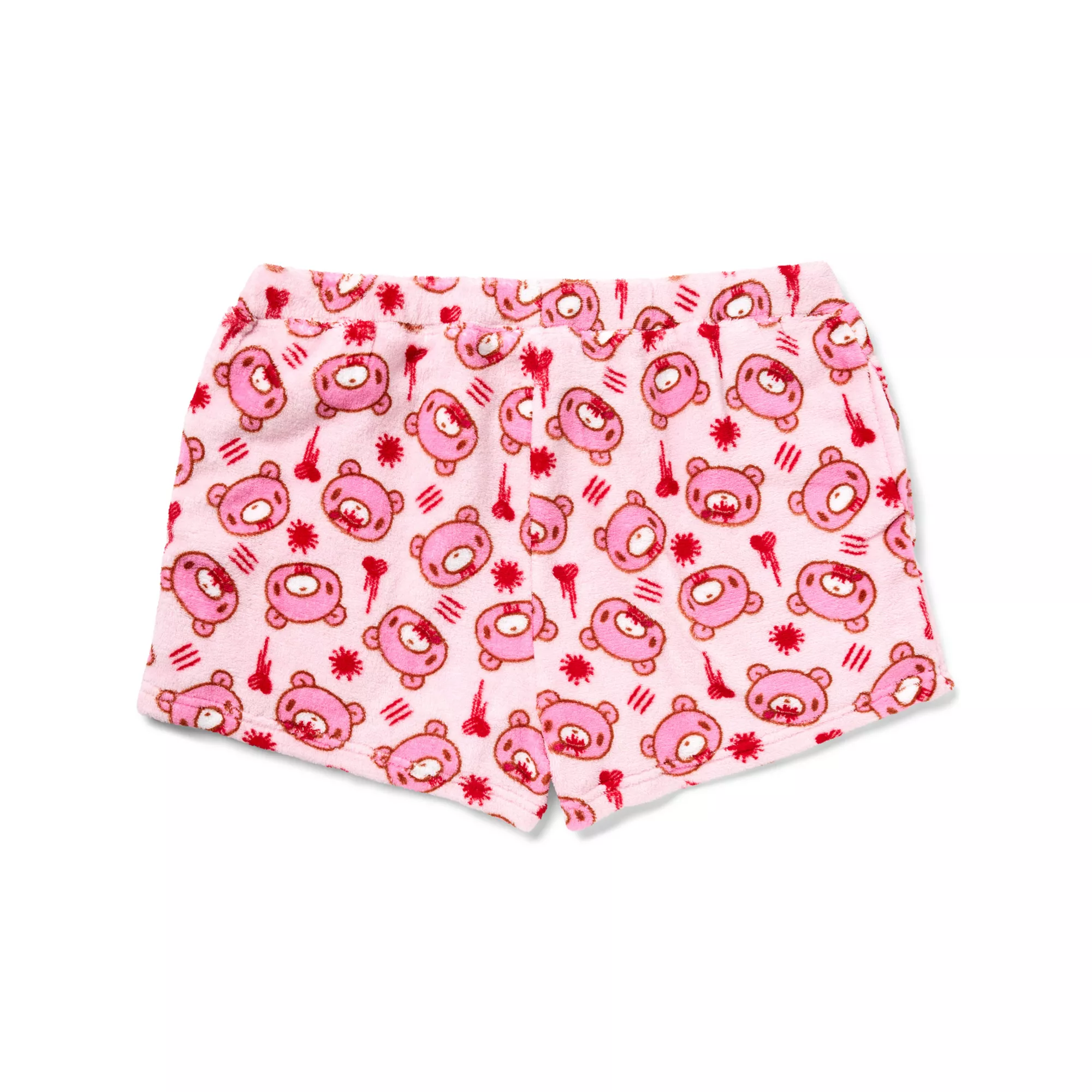 Pink Gloomy Bear Plush Lounge Shorts at Spencer's