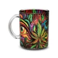Trippy Eyes Glass Coffee Mug - 15 oz. at Spencer's
