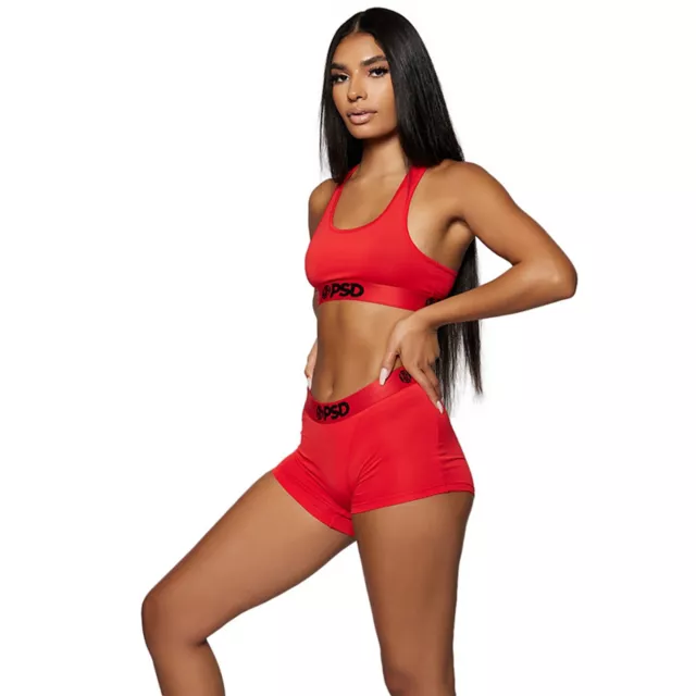 PSD Red Boyshorts
