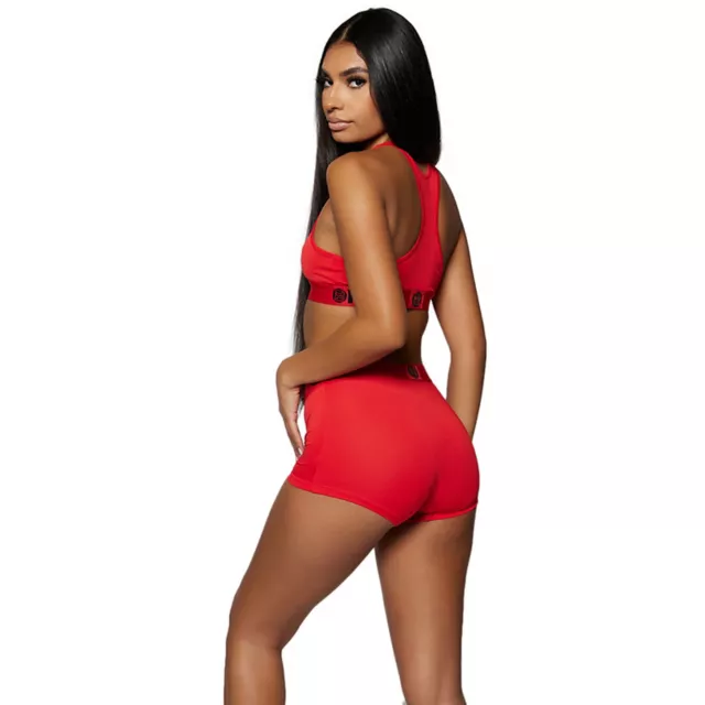 PSD Red Boyshorts