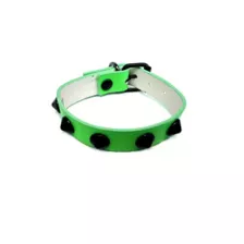 Green Spiked Studded Cuff Bracelet at Spencer's