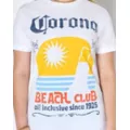 Corona Sunset Beach Club T Shirt at Spencer's