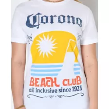 Corona Sunset Beach Club T Shirt at Spencer's