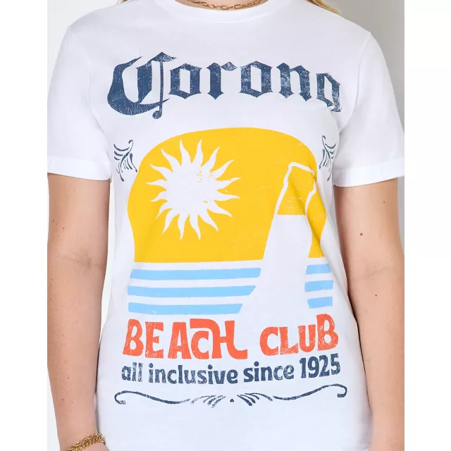 Corona Sunset Beach Club T Shirt at Spencer's