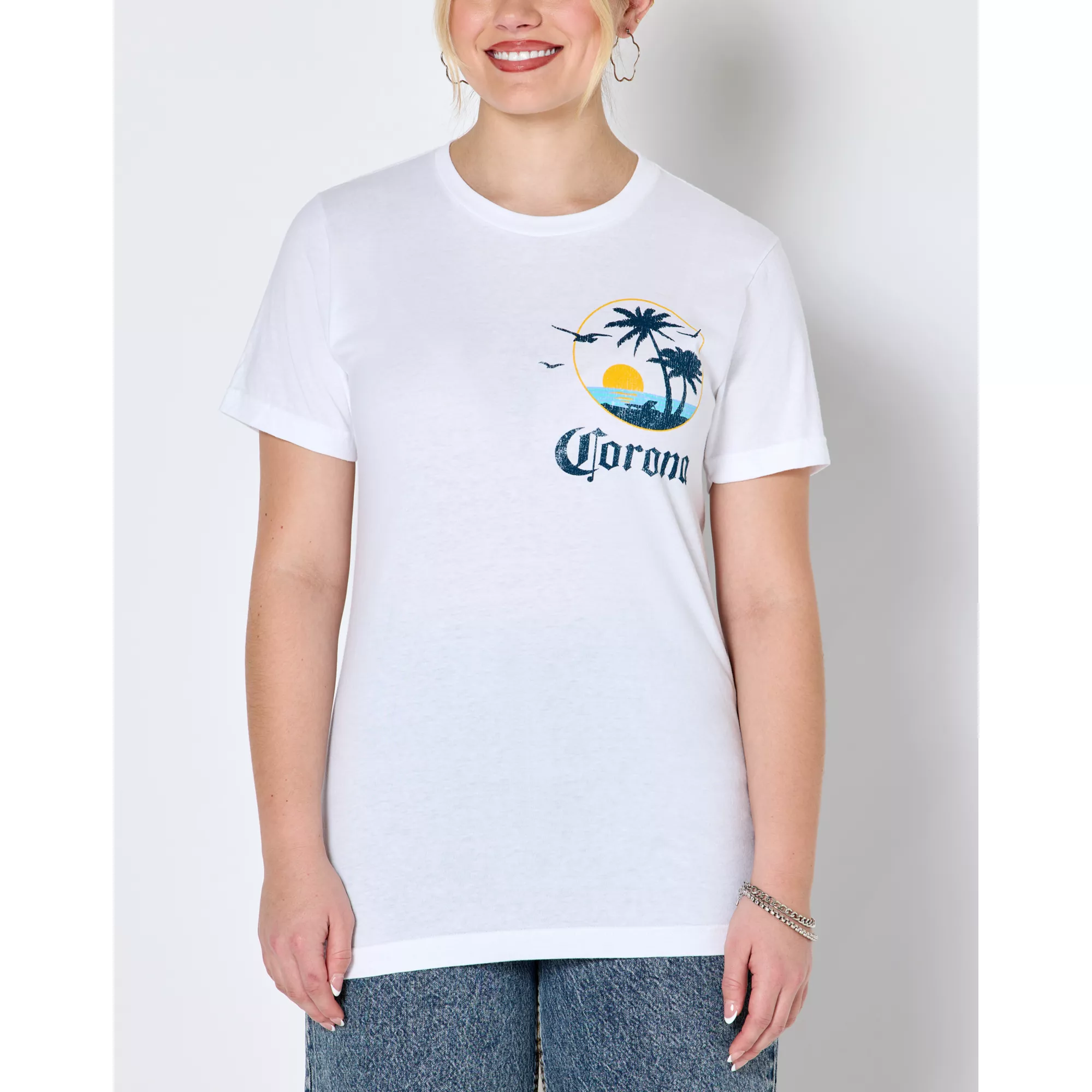 La Vida Mas Fina T Shirt - Corona at Spencer's