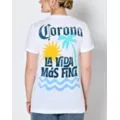 La Vida Mas Fina T Shirt - Corona at Spencer's