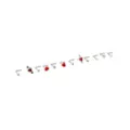 Multi-Pack Red Heart Gem L-Bend Nose Pins 12 Pack - 20 Gauge at Spencer's