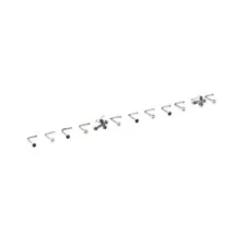Multi-Pack Cross L-Bend Nose Pins 12 Pack - 20 Gauge at Spencer's