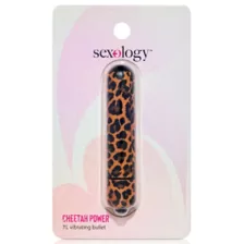 Cheetah Power XL Bullet Vibrator - Sexology at Spencer's