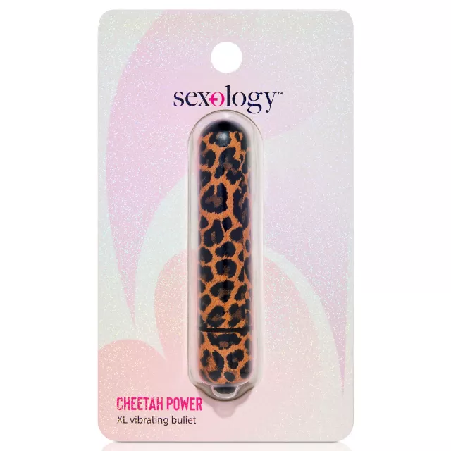 Cheetah Power XL Bullet Vibrator - Sexology at Spencer's
