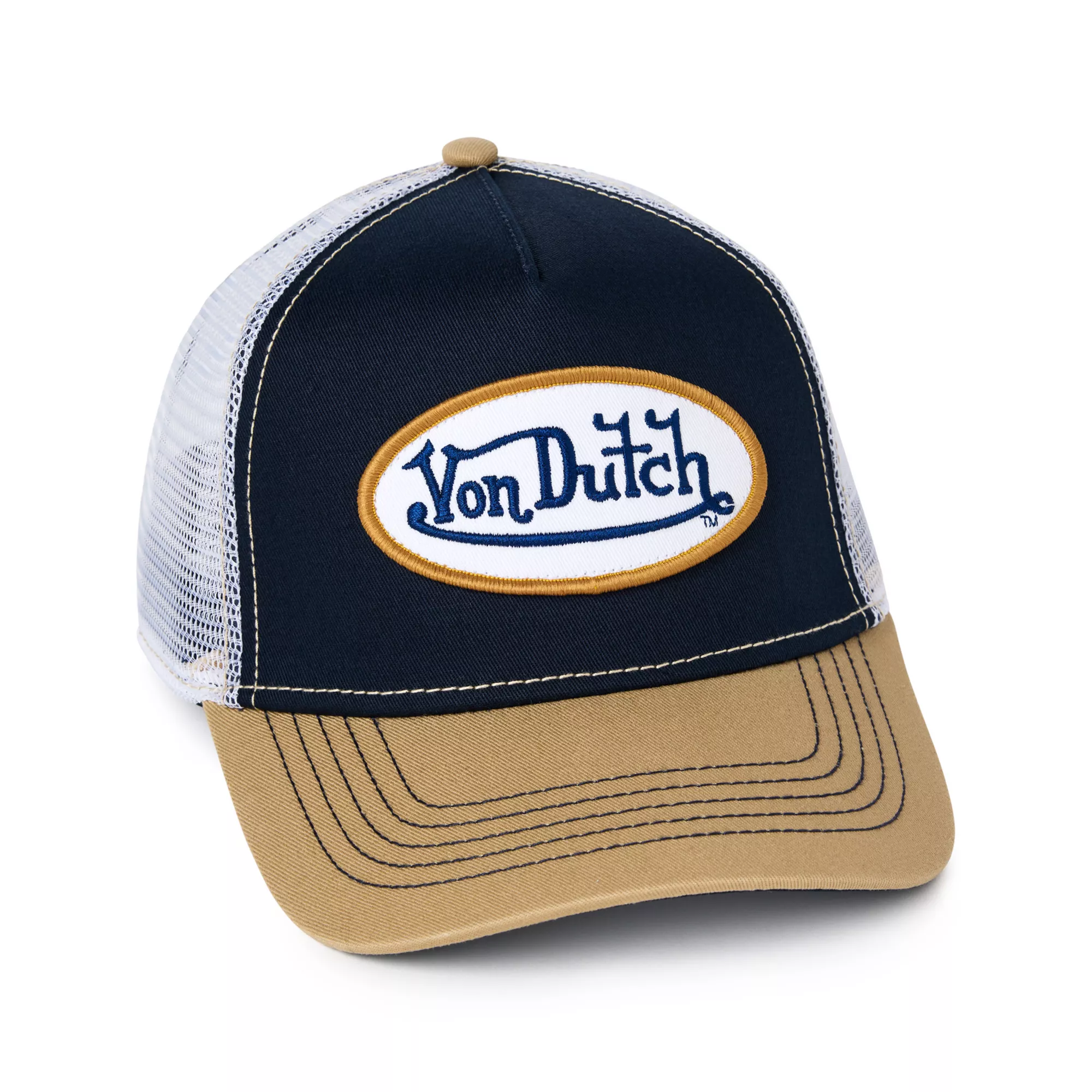 Von Dutch Canvas Trucker Hat at Spencer's