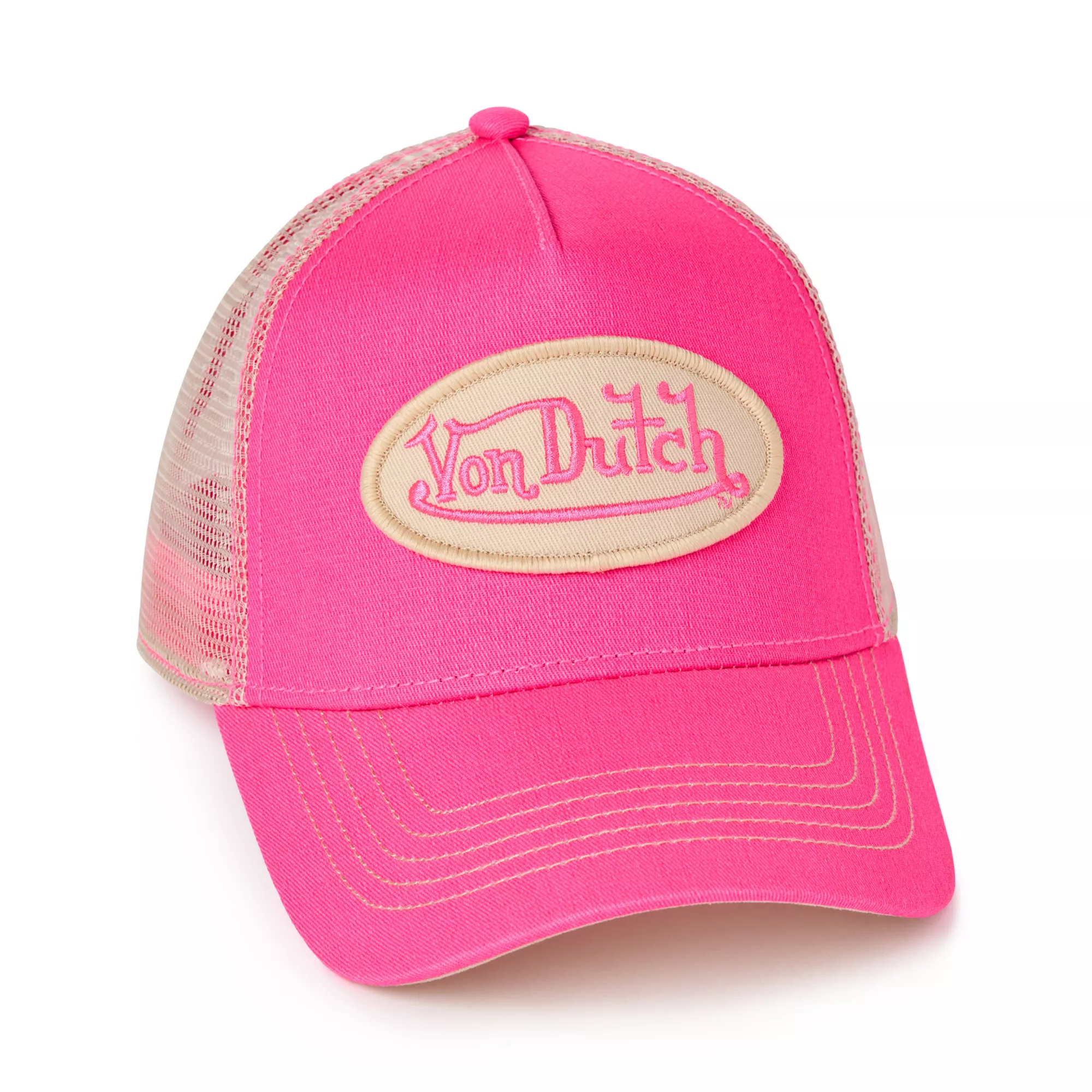 Von Dutch Hot Pink Trucker Hat