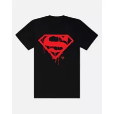 Superman Drip Logo T Shirt at Spencer's