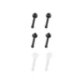 Multi-Pack Titanium and Acrylic Retainer Nose Pins 6 Pack - 20 Gauge at Spencer's