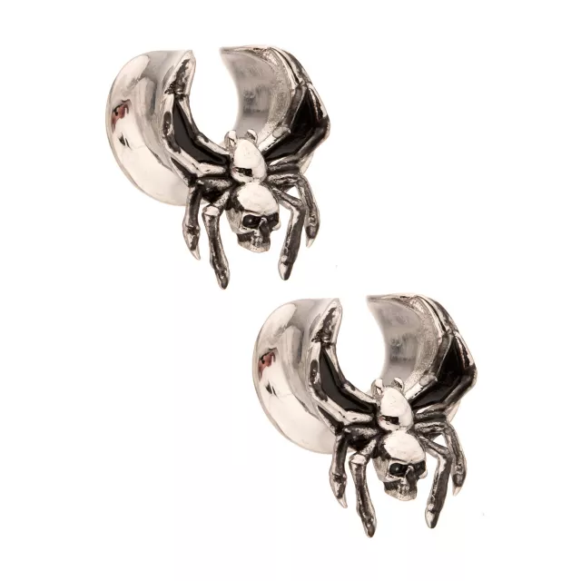 Spider Skull Saddle Plugs at Spencer's