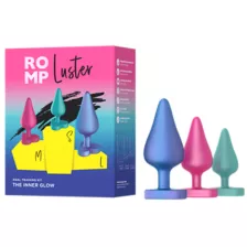 ROMP Luster Butt Plug Set - 3 Pack at Spencer's