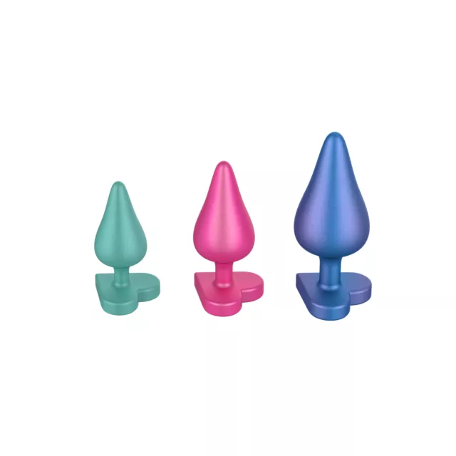 ROMP Luster Butt Plug Set - 3 Pack at Spencer's